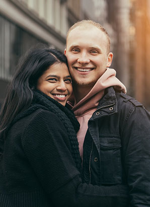 couple posing